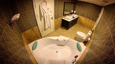 حمام مغربی هتل ترنج کیش